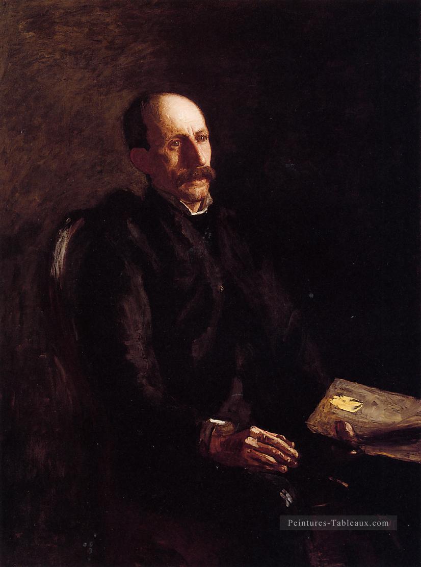 Portrait de Charles Linford l’Artiste réalisme portraits Thomas Eakins Peintures à l'huile